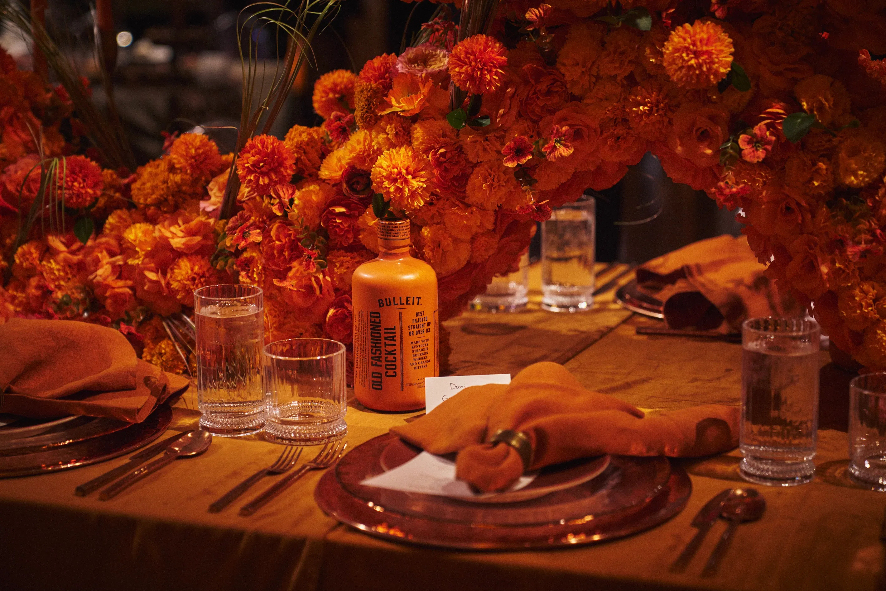 The Old Fashioned tablescape